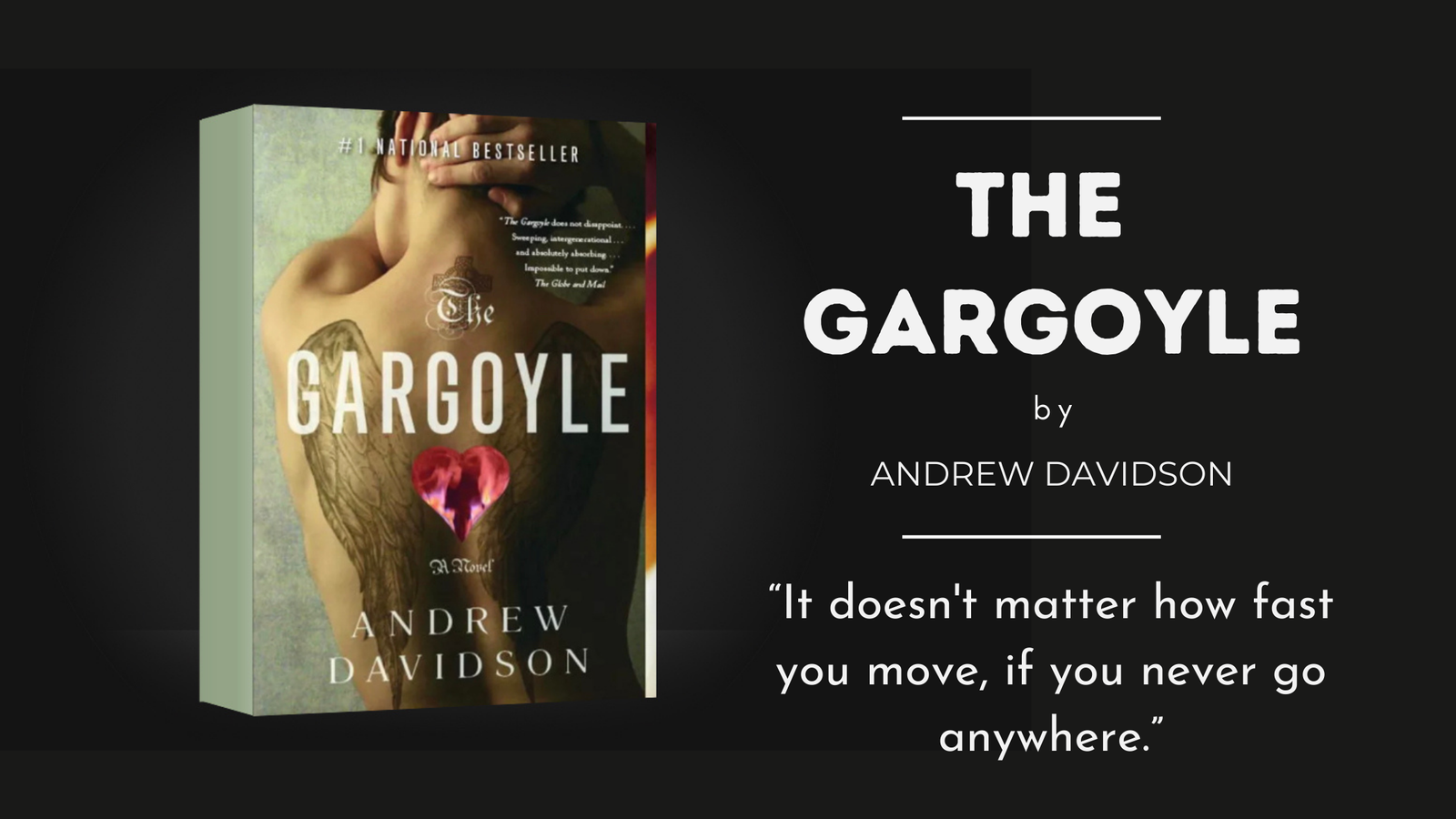 #BookReview: The Gargoyle by Andrew Davidson